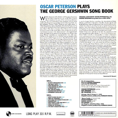 Oscar Peterson - Plays The George Gershwin Song Book (ltd. ed.) (180g) [New Vinyl Record LP]