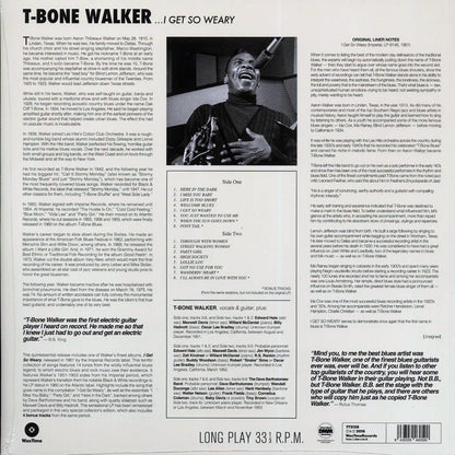 T-Bone Walker - I Get So Weary (ltd. ed.) (180g) [New Vinyl LP]