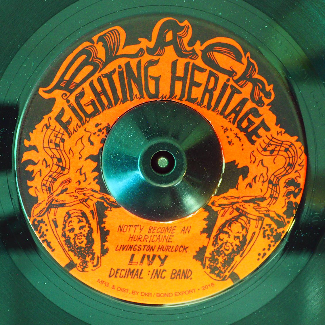 Livingston Hurlock - Natty Become A Hurricane  /  Decimal Inc Band - Version [New] [New Vinyl 7"]