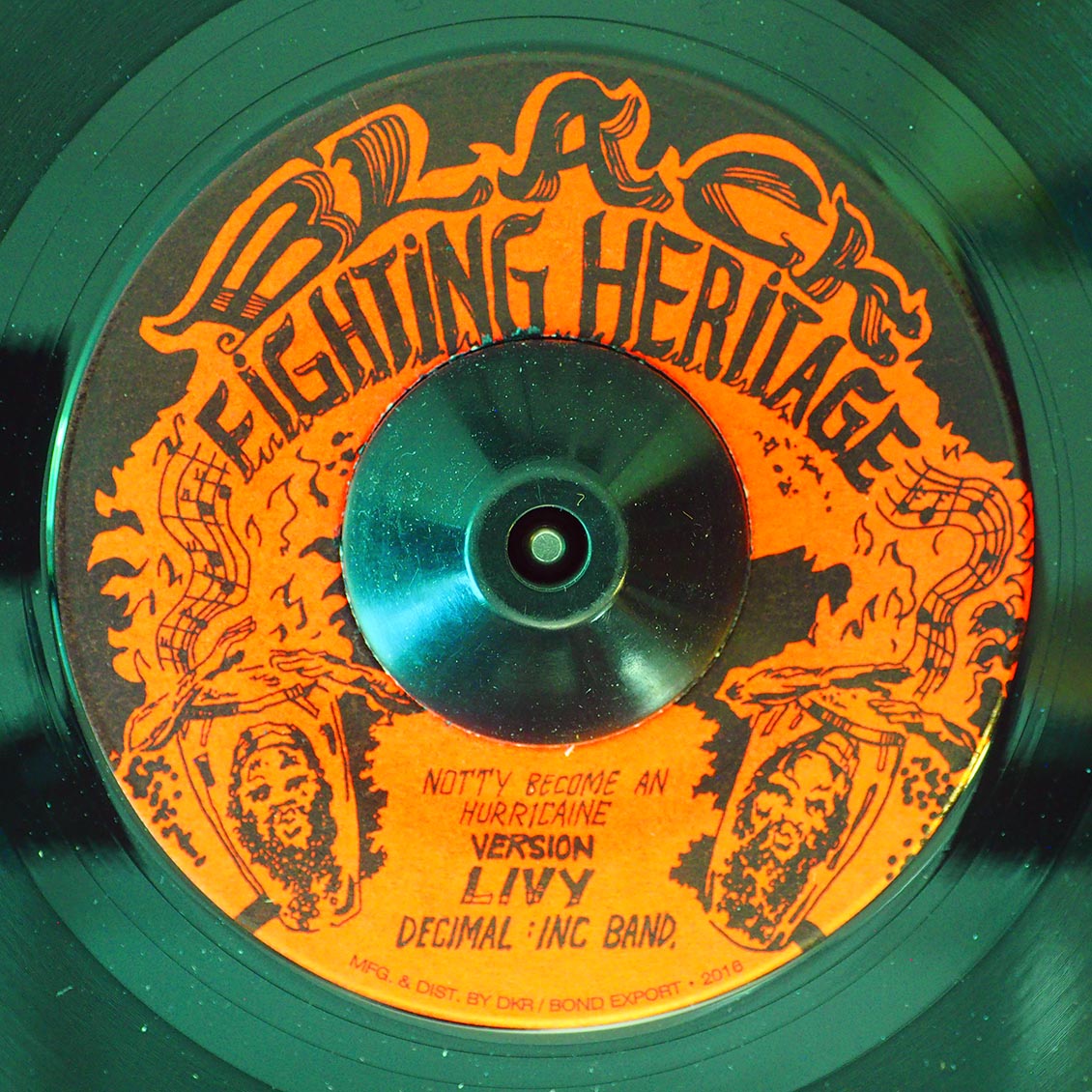 Livingston Hurlock - Natty Become A Hurricane  /  Decimal Inc Band - Version [New Vinyl 7"]