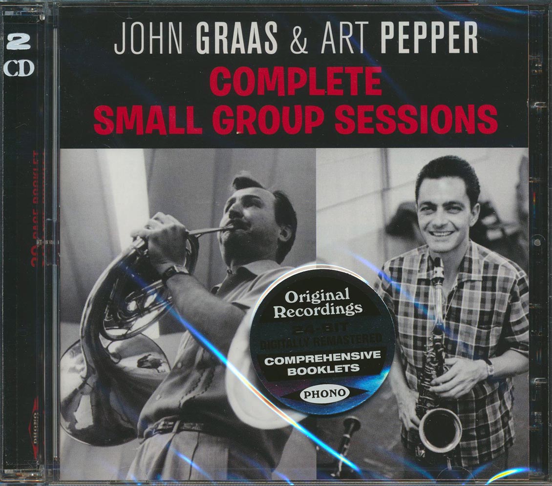 John Graas, Art Pepper - Complete Small Group Sessions (2xCD) (incl. large booklet) (remastered) [New] [New CD]