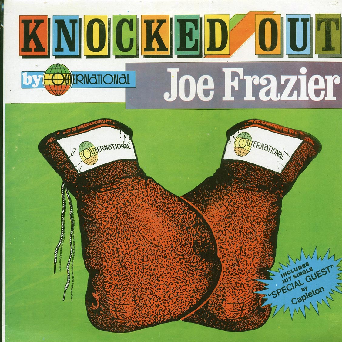 Johnny Osbourne, Capleton, Sugar Black, Etc. - Knocked Out By Outernational: Joe Frazier (rhythm: "Joe Fraser") (orig. press) [New Vinyl Record LP]