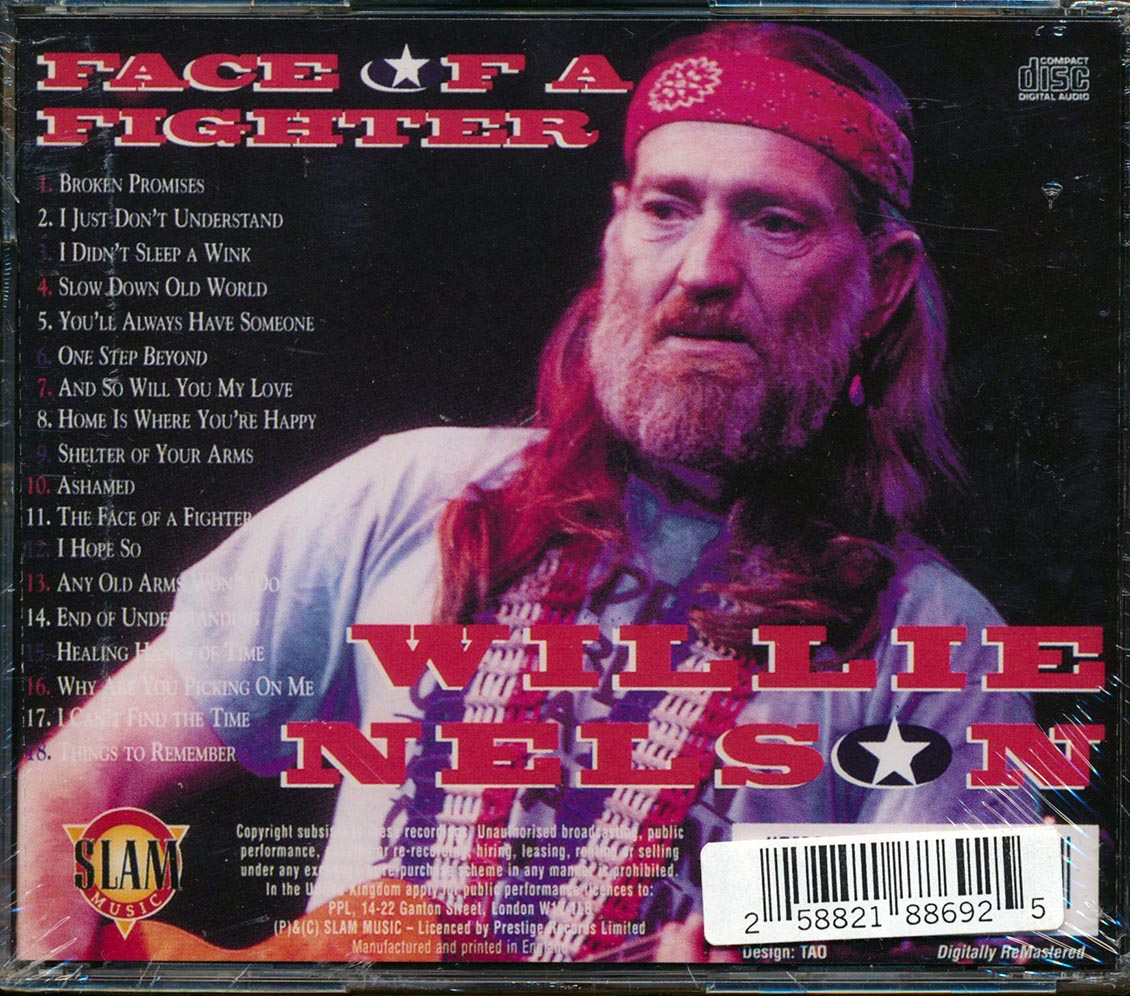 Willie Nelson - Face Of A Fighter [New CD]