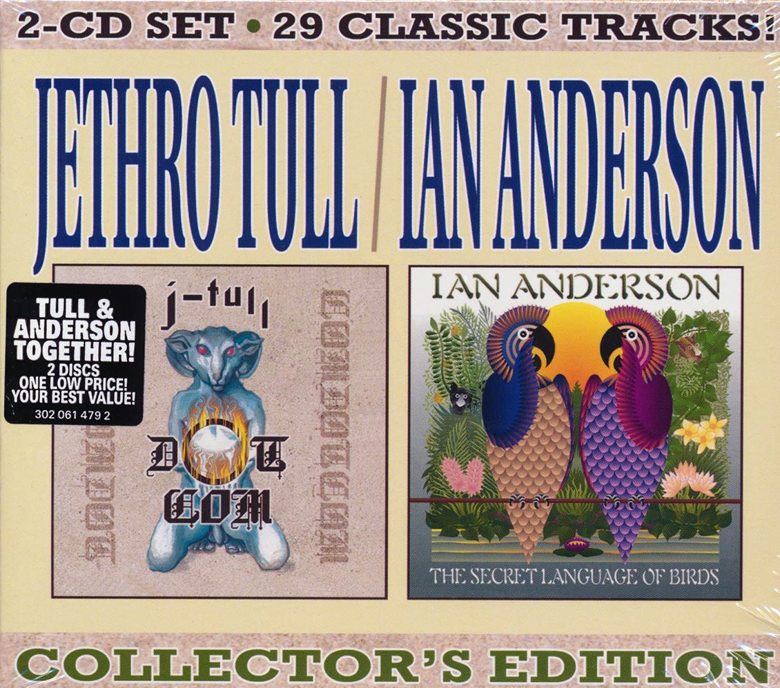 Jethro Tull, Ian Anderson - J-Tull Dot Com + The Secret Language Of Birds: Collector's Edition (29 tracks) (2xCD) [New] [New CD]