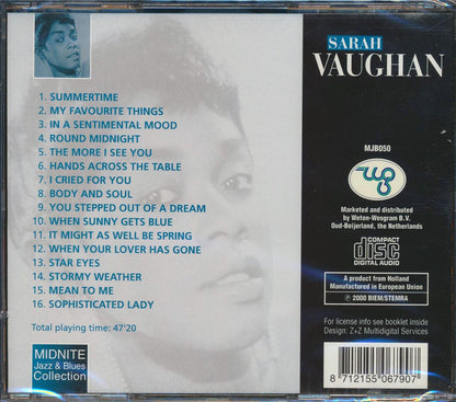 Sarah Vaughan - Divine Sarah [New CD]