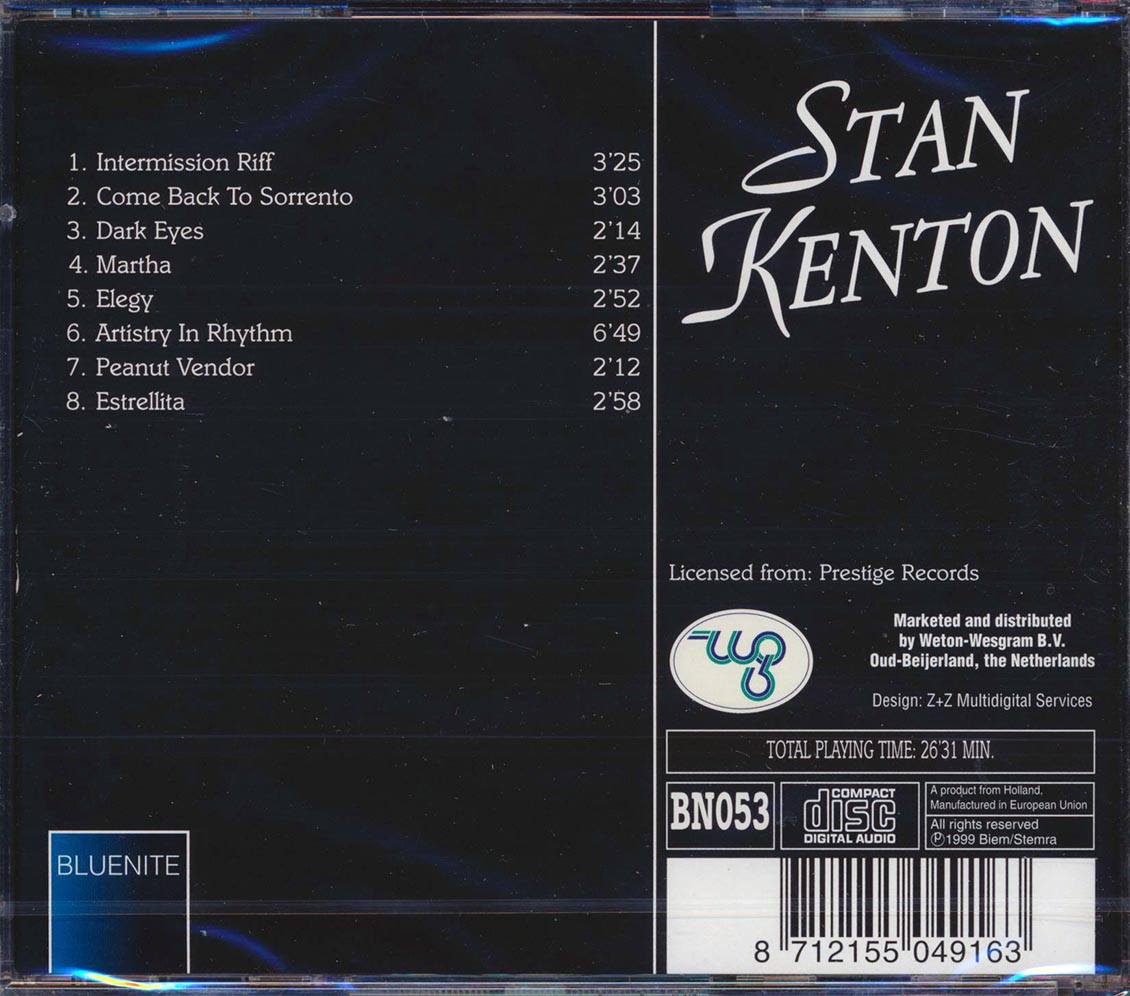 Stan Kenton - Estrellita [New CD]