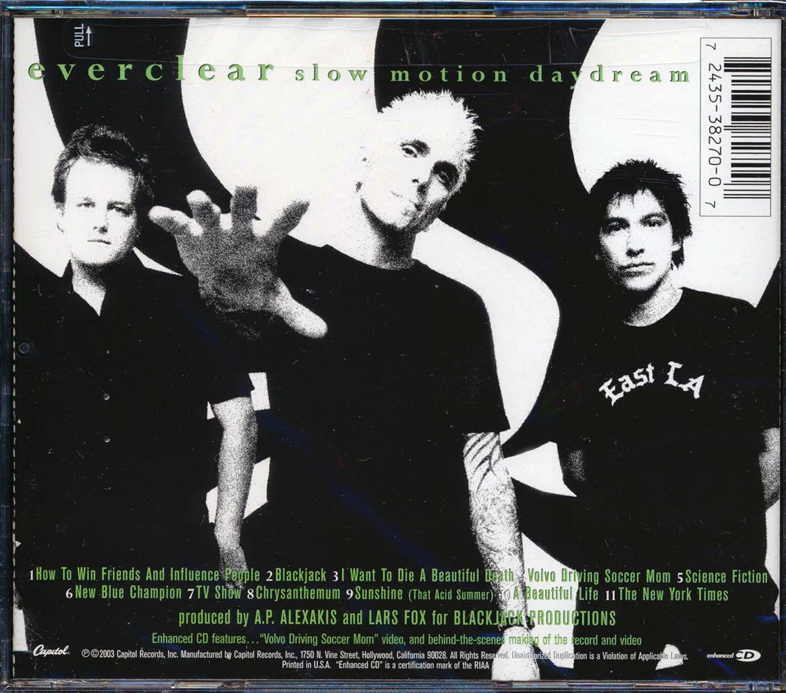 Everclear - Slow Motion Daydream [New CD]