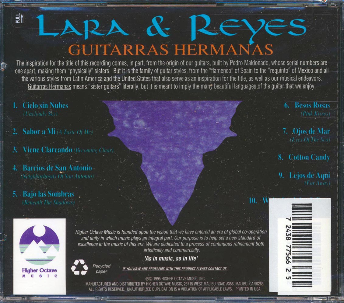 Lara & Reyes - Guitarras Hermanas [New CD]