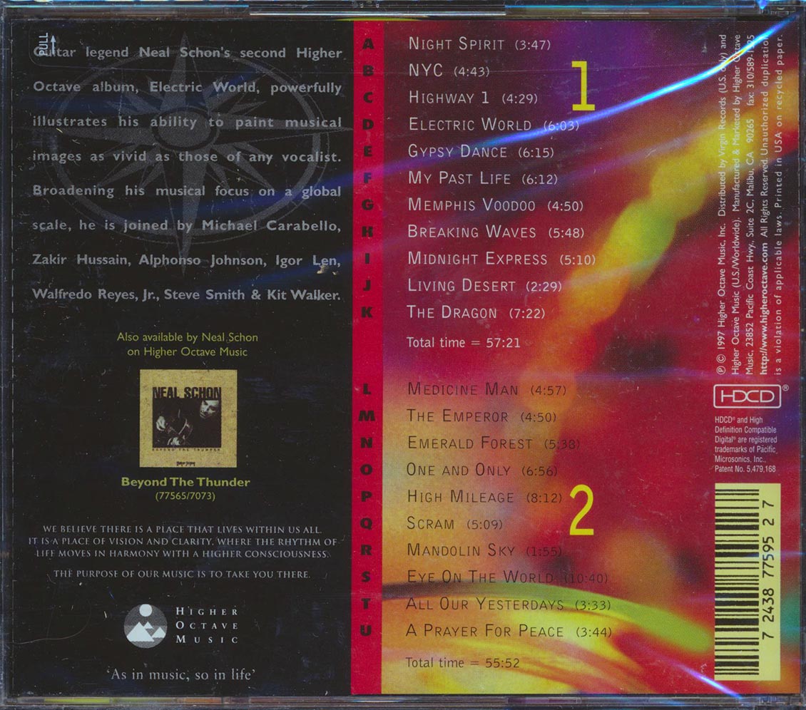 Neal Schon - Electric World (21 tracks) (2xCD) [New CD]