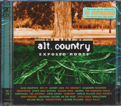 Kelly Willis, Lucinda Williams, Freakwater, Johnny Cash, Meat Puppets, Etc. - Exposed Roots: The Best Of Alt. Country (24 tracks) (2xCD) [New CD]