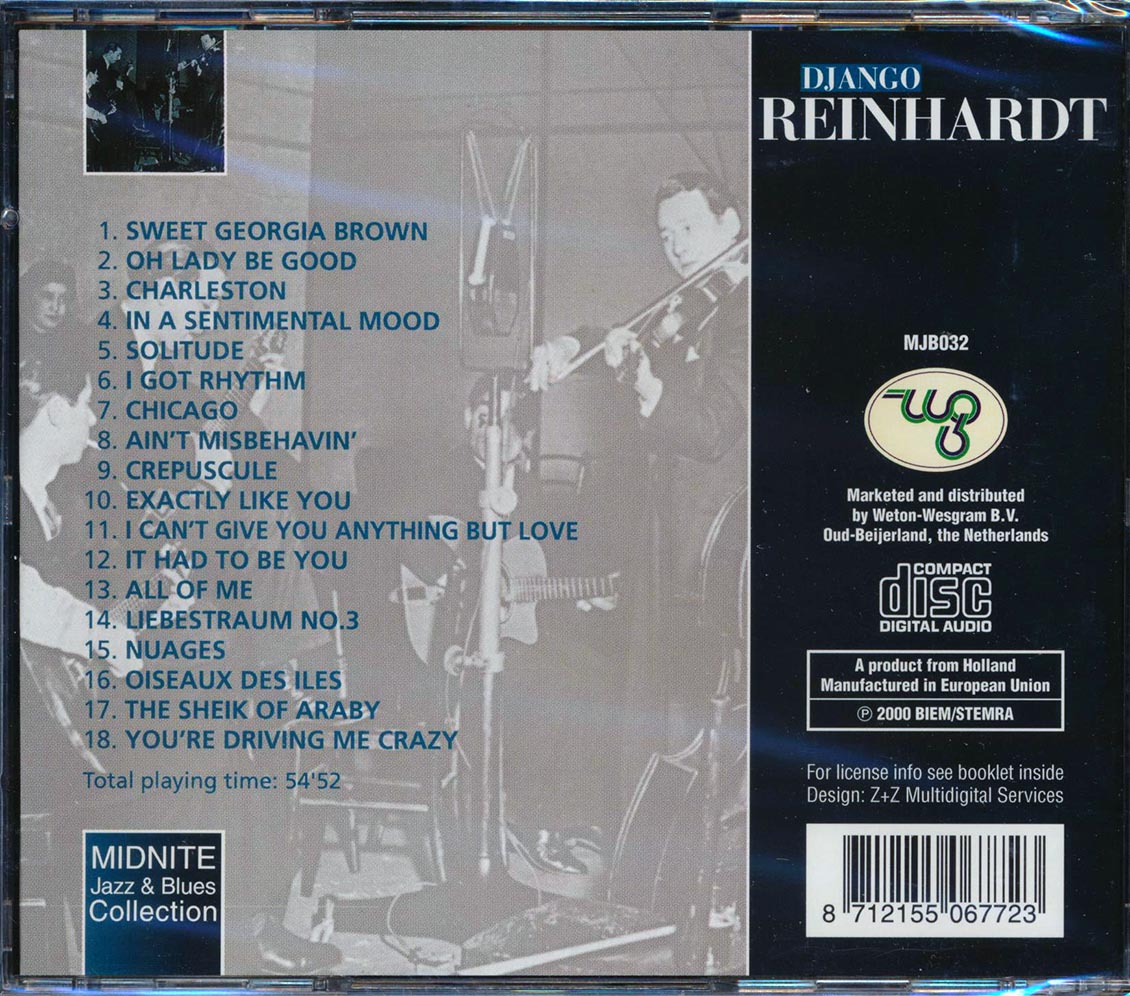 Django Reinhardt - Hot Club De France [New CD]