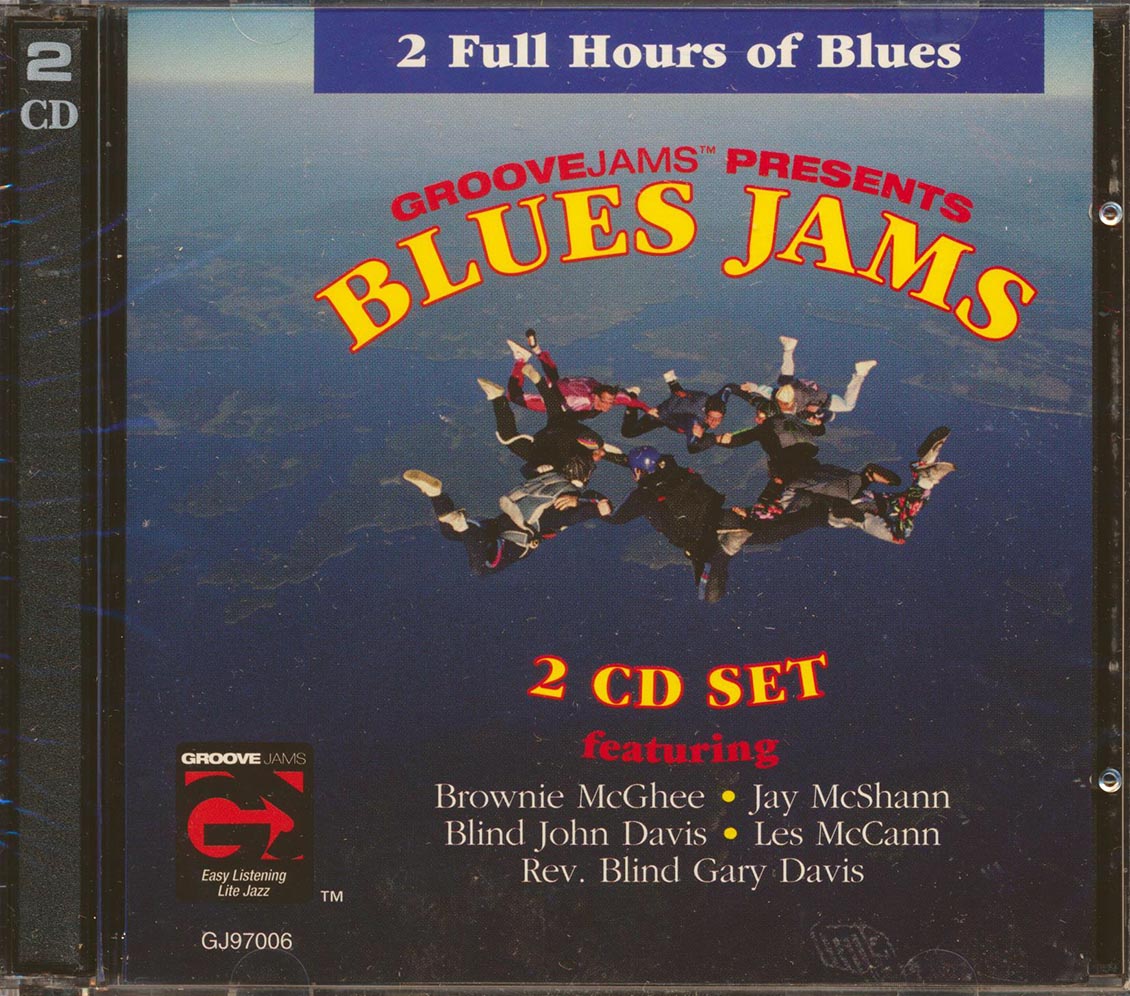Brownie McGhee, Jay McShann, Blind John Davis, Les McCann, Rev Blind Gary Davis - Blues Jams (28 tracks) (2xCD) [New CD]