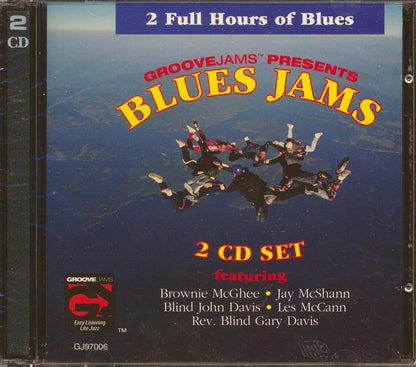 Brownie McGhee, Jay McShann, Blind John Davis, Les McCann, Rev Blind Gary Davis - Blues Jams (28 tracks) (2xCD) [New CD]