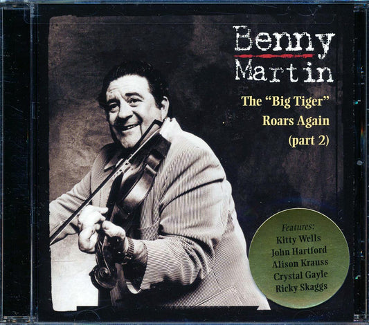 Benny Martin - The Big Tiger Roars Again: Part 2 [New CD]