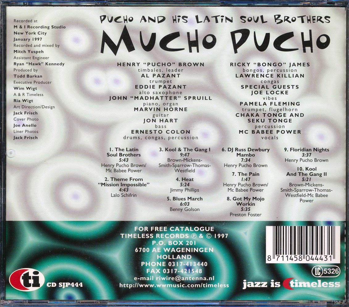 Pucho & His Latin Soul Brothers - Mucho Pucho [New CD]