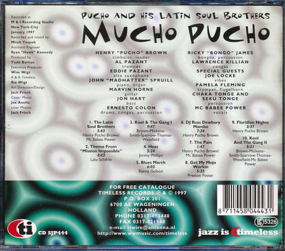 Pucho & His Latin Soul Brothers - Mucho Pucho [New CD]