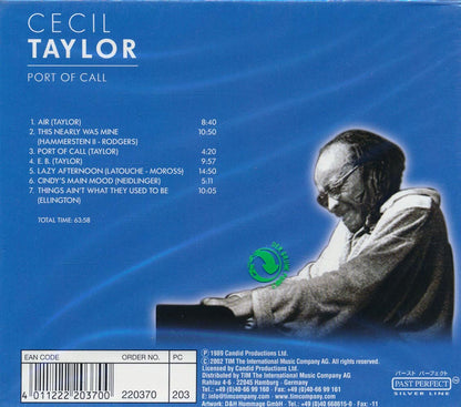 Cecil Taylor - Port Of Call [New CD]