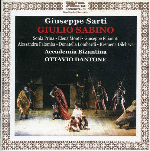 Sarti / Prina / Monti / Filianoti / Dantone - Giulio Sabino [2 CD]