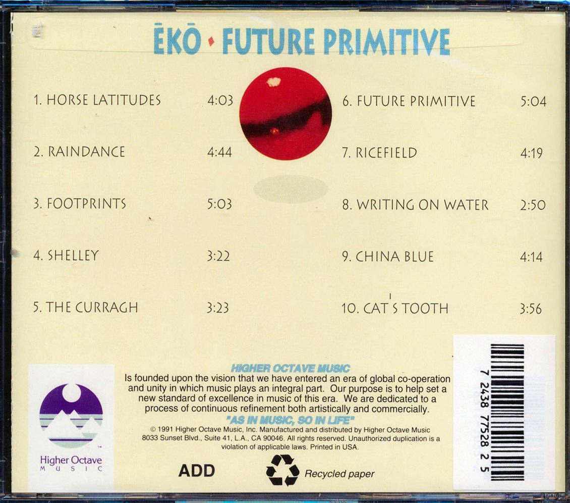EKO - Future Primitive [New CD]