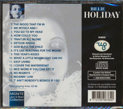 Billie Holiday - The Voice Of Jazz [New CD]