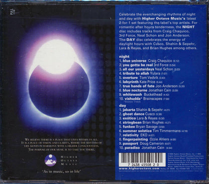 Neal Schon, Brian Hughes, EKO, Brainscapes, Etc. - Night + Day (20 tracks) (2xCD) [New CD]