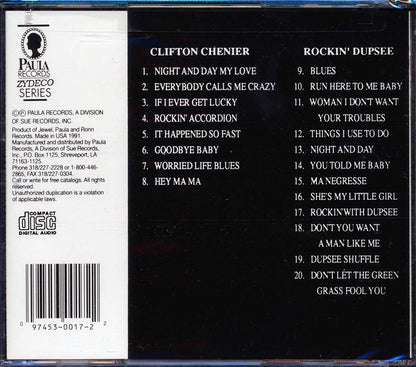 Clifton Chenier, Rockin' Dupsee - Clifton Chenier & Rockin' Dupsee [New CD]
