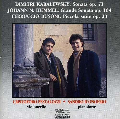 Cristoforo Pestalozzi - Sonata Op 71 / Grande Sonata Op 104 Music CD
