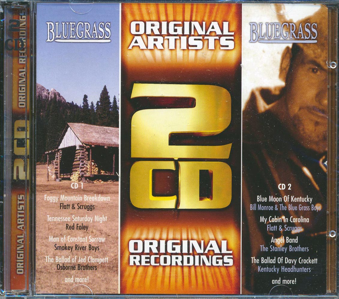 Bill Monroe, Smokey River Boys, Red Foley, Grandpa Jones, Etc. - Bluegrass (20 tracks) (2xCD) [New CD]