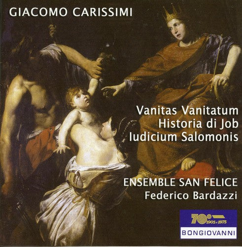 Carissimi / Federico Bardazzi - Vanitas Vanitatum / Historia Di Job [CD]