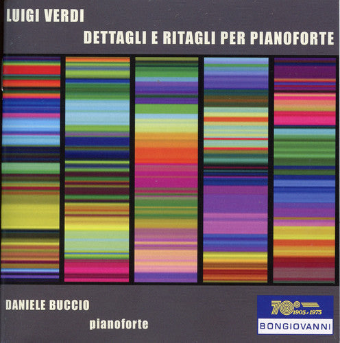 Verdi / Daniele Buccio - Dettagli E Ritagli Per Pianoforte Music CD