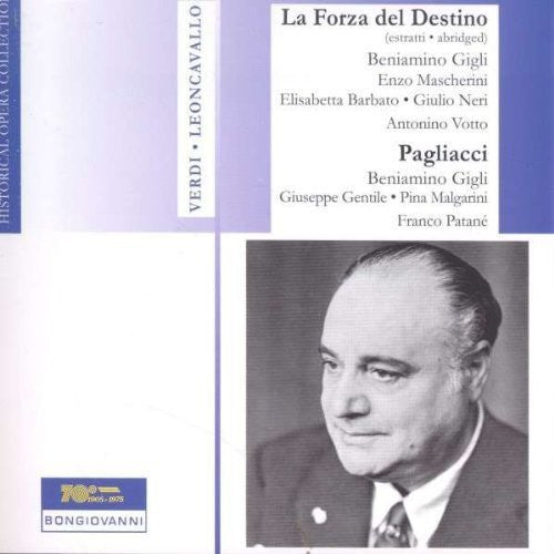 Verdi / Gigli / Mascherini / Barbato - La Forza Del Destino (Abridged) / Pagliacci [2 CD]