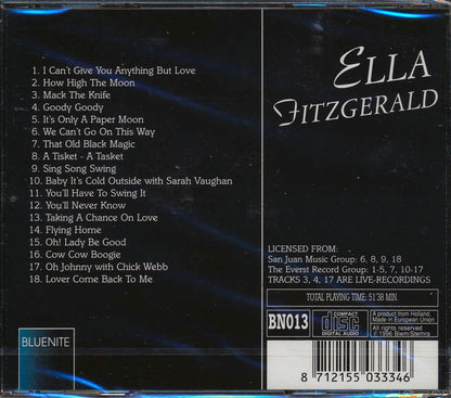 Ella Fitzgerald - The Immortal Voice [New CD]