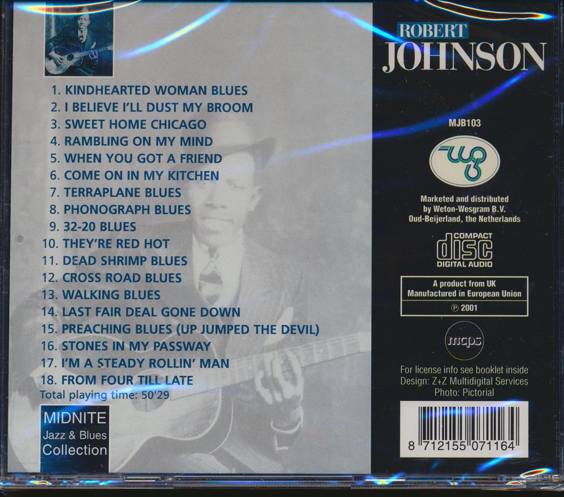 Robert Johnson - King Of The Delta Blues [New CD]