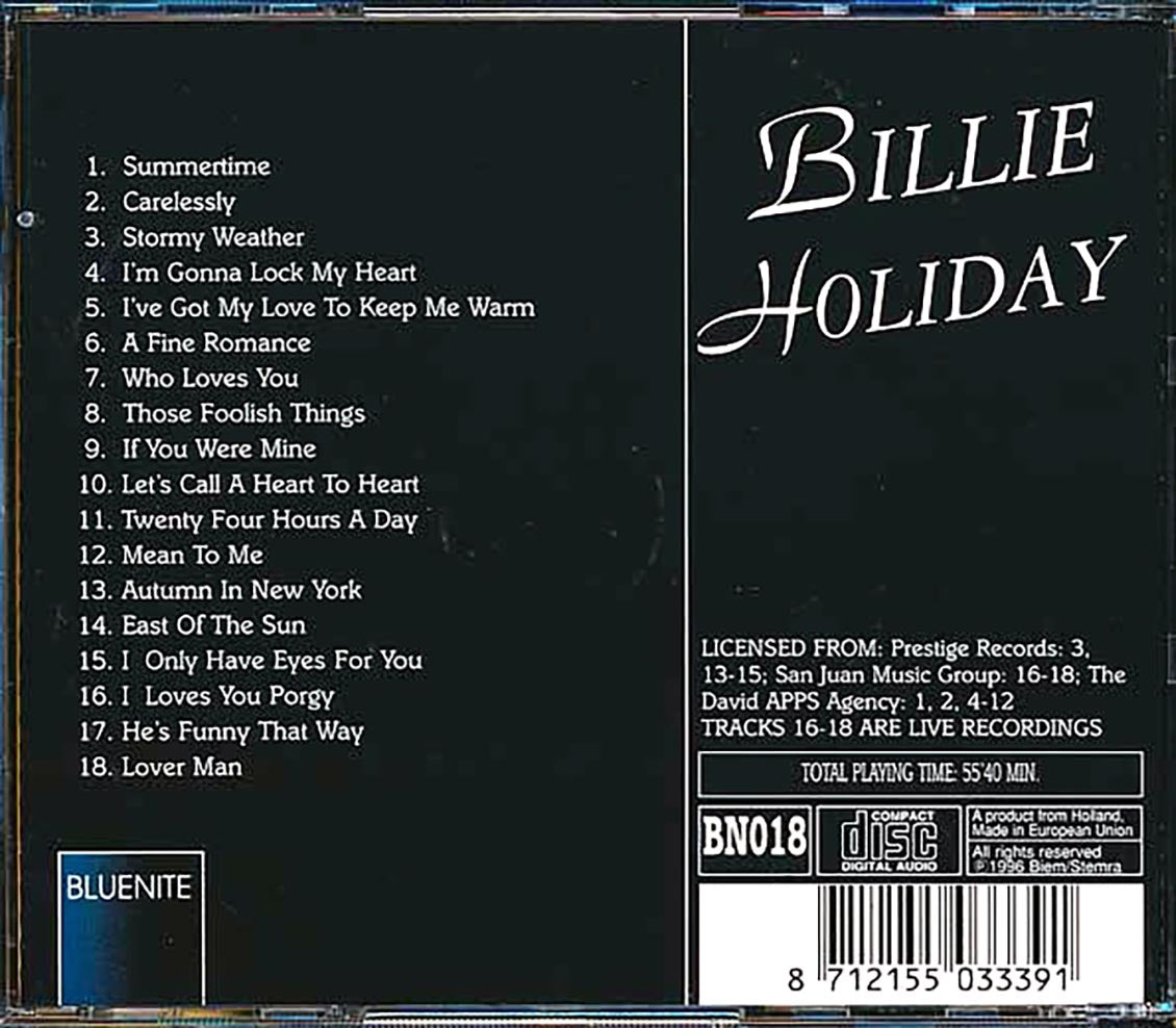 Billie Holiday - Lady Day [New CD]