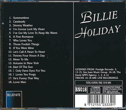 Billie Holiday - Lady Day [New CD]
