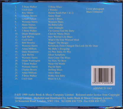 T-Bone Walker, Dinah Washington, Wynonie Harris, Etc. - California Blues (25 tracks) [New CD]
