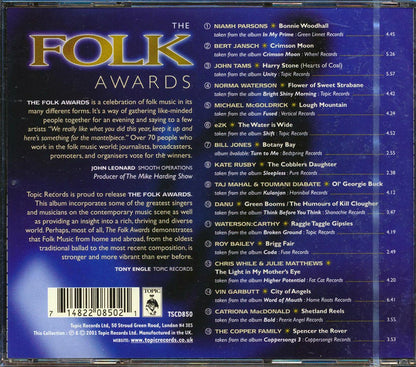 Bert Jansch, Taj Mahal, John Tams, Niamh Parsons, Etc. - The Folk Awards [New CD]