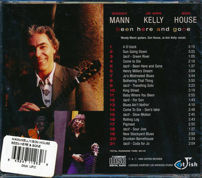 Woody Mann, Jo Ann Kelly, Son House - Been Here And Gone (21 tracks) [New CD]