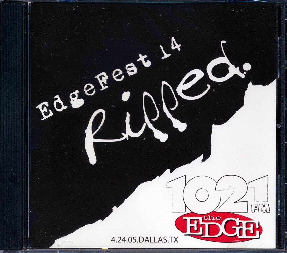 Billy Idol, Sum 41, Crossfade, Etc. - EdgeFest 14 Ripped: 102.1 FM The Edge, April 24, 2005, Dallas, Texas (numbered ltd.ed.) [New]