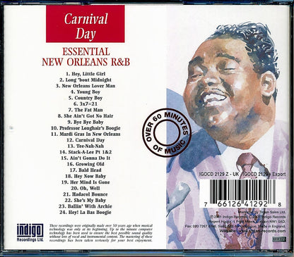 Dave Bartholomew, Fats Domino, Professor Longhair, Etc. - Carnival Day: The Essential Recordings Of New Orleans R&B [New CD]