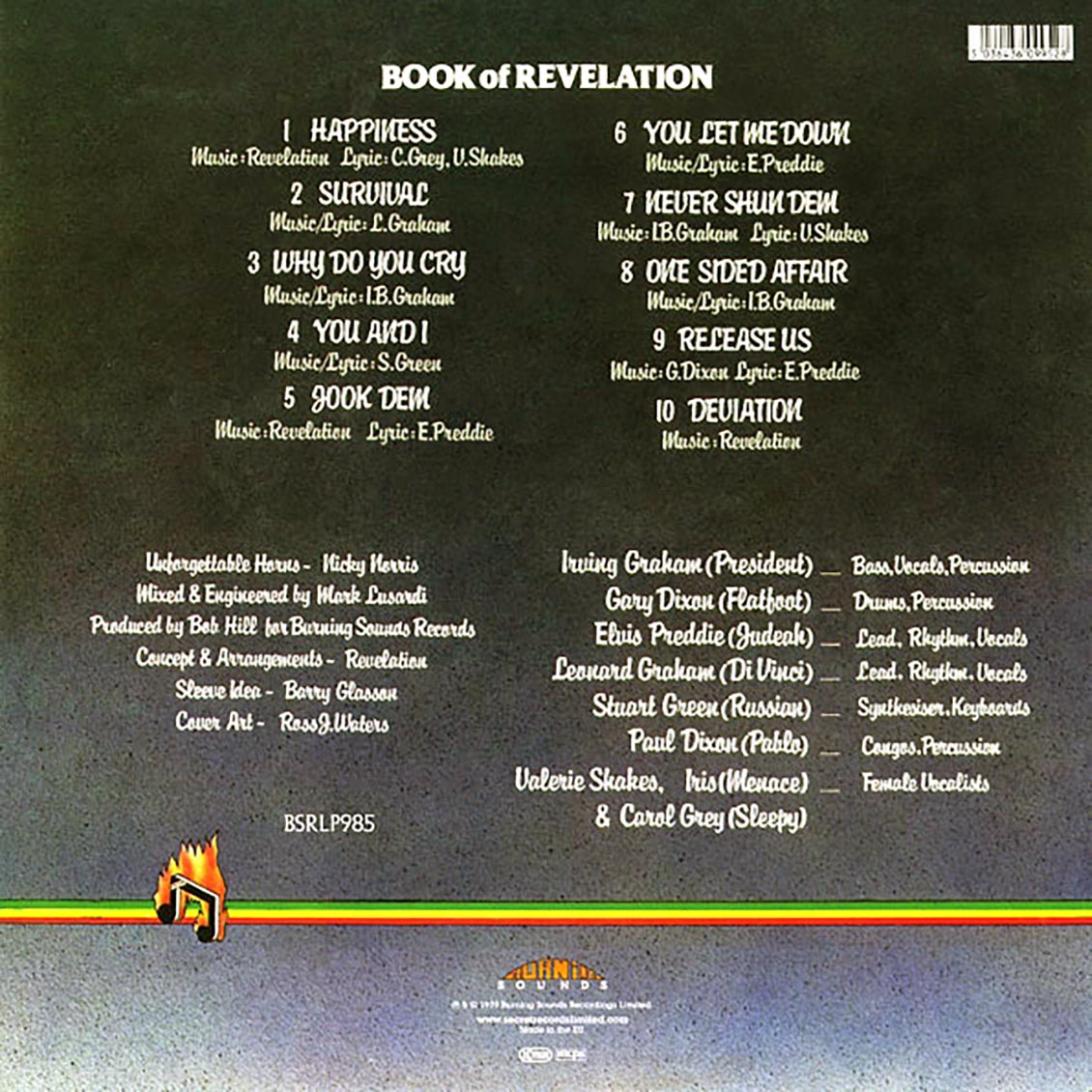 Revelation - Book Of Revelation (ltd. ed.) (180g) [New Vinyl LP]