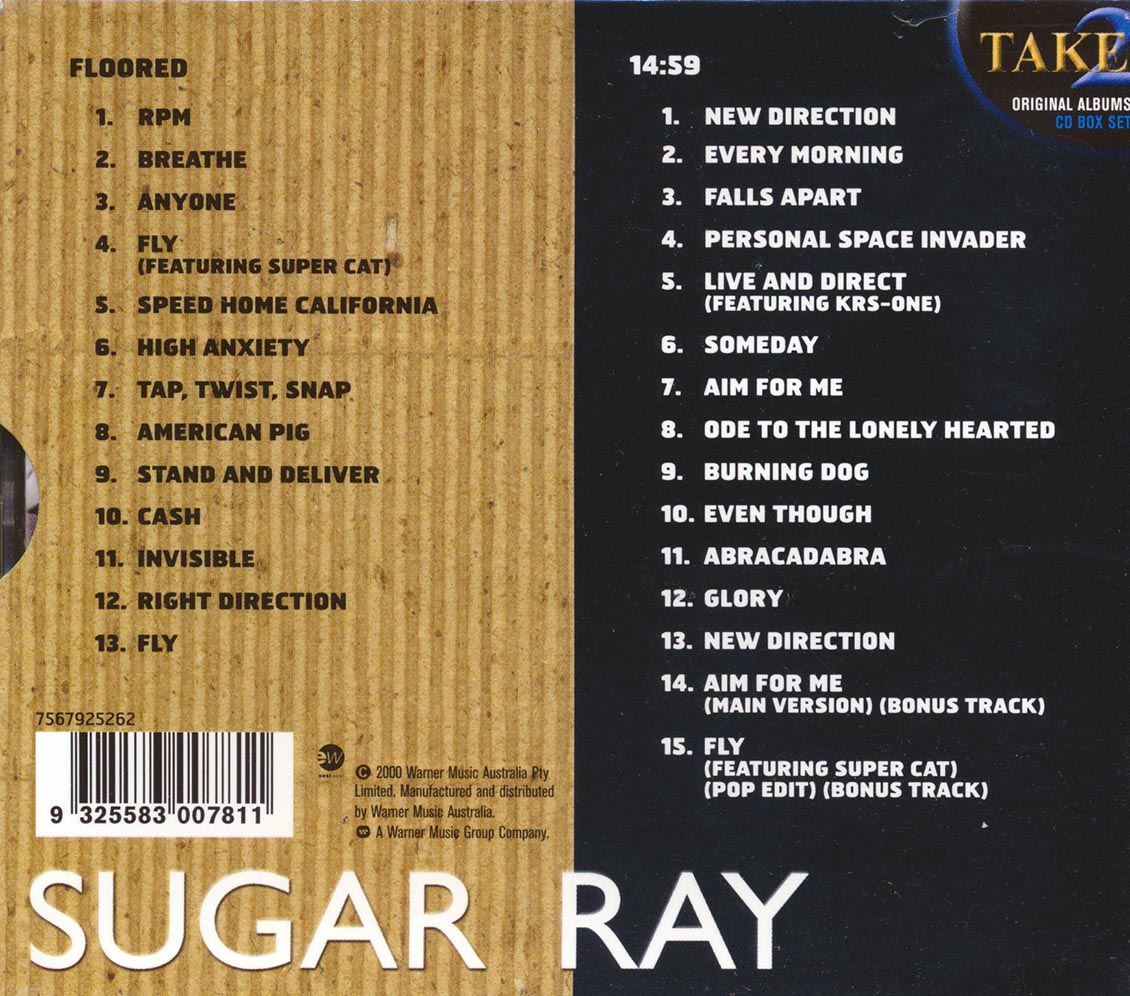 Sugar Ray - Floored + 14:59 (28 tracks) (2xCD) [New CD]