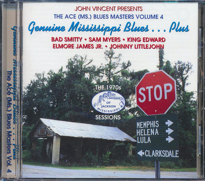Elmore James, Bad Smitty, Sam Myers, Etc. - John Vincent Presents Genuine Mississippi Blues Plus: The Ace (Ms.) Blues Masters Volume 4 [New CD]