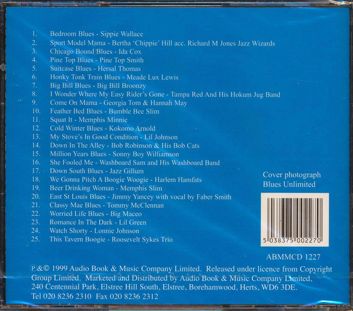 Big Boy Broonzy, Sonny Boy Williamson, Memphis Minnie, Etc. - Chicago Urban Blues (25 tracks) [New CD]