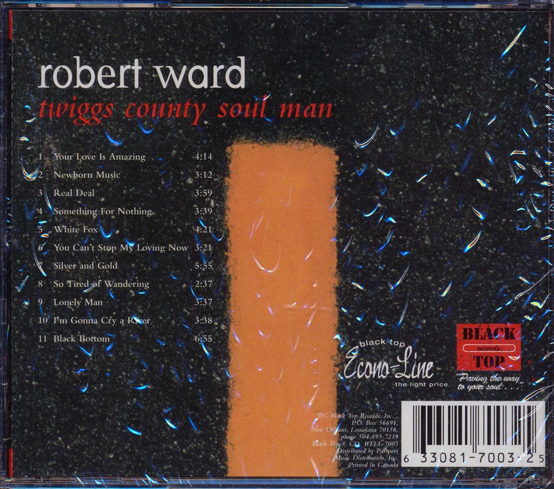 Robert Ward - Twiggs County Soul Man [New CD]
