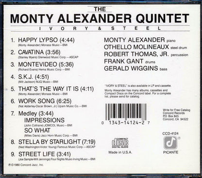 Monty Alexander Quintet - Ivory & Steel [New CD]