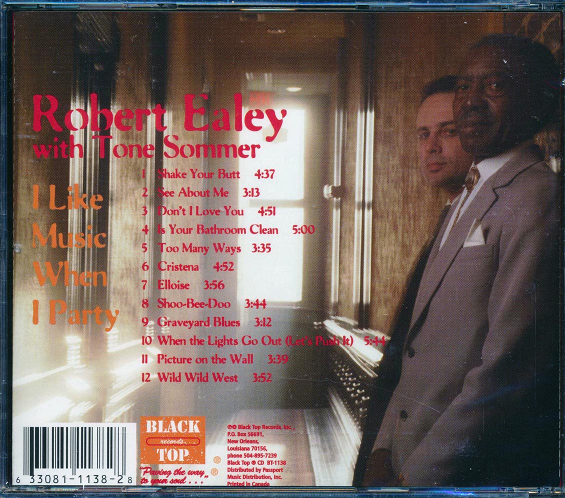 Robert Ealey - I Like Music When I Party [New CD]