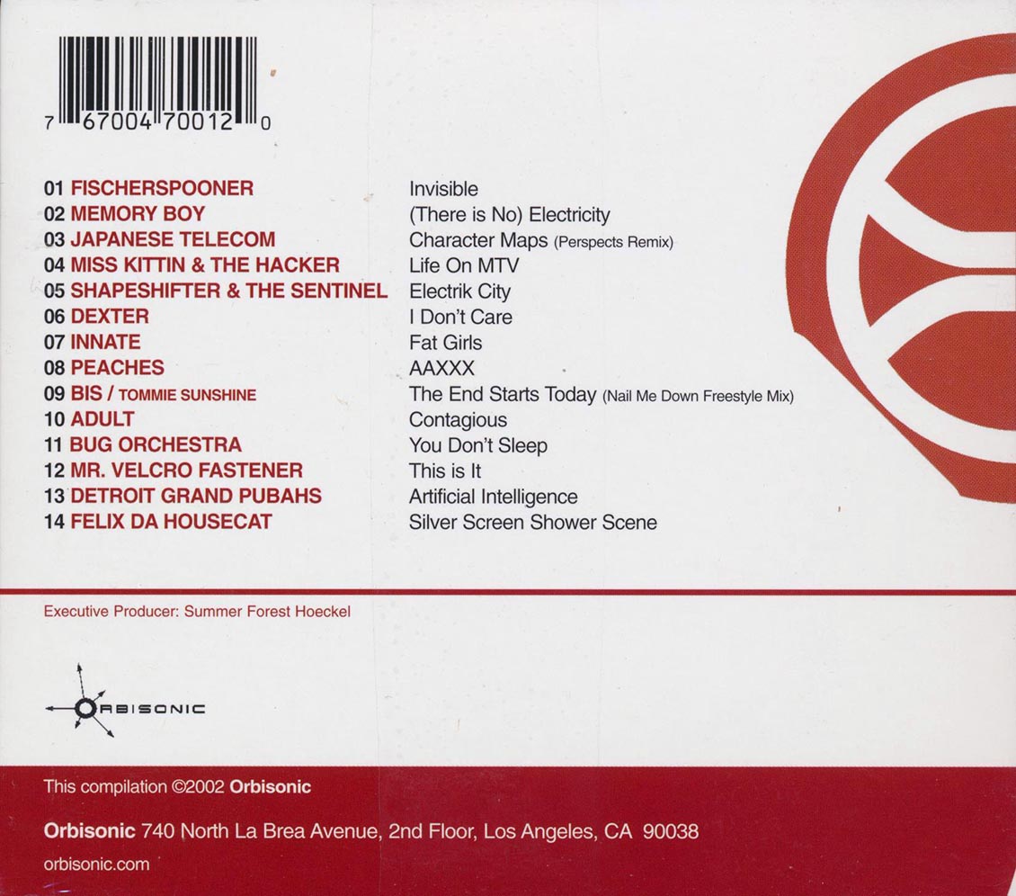 Felix Da Housecat, Innate, Memory Boy, Fisherspooner, Etc. - Defining Tech [New CD]