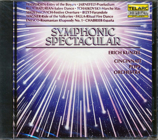 Eric Kunzel - Symphonic Spectacular: Cincinnati Pops Orchestra [New CD]