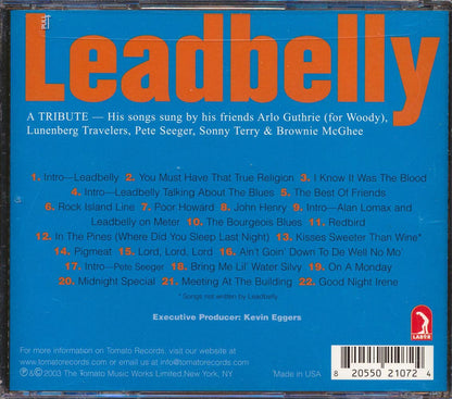 Leadbelly - A Tribute (22 tracks) [New CD]
